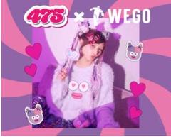 しなこちゃん×WEGOコラボ モンスター475ニット 2025年最新】しなこ wego ニットの人気アイテム - メルカリ