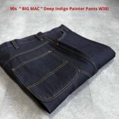 新品未使用☆BIG MAC／ビッグマック ダブルニー ペインター デニム 38 BIG MAC (ビッグマック) Denim painter / デニム ペインター