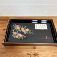 イ351 棗『蒔絵師多田桂寛作　青貝入虫秋草蒔絵雪吹』『堀内宗完（兼中斎）極箱』 イ351 棗『蒔絵師多田桂寛作青貝入虫秋草蒔絵雪吹』『堀内宗完