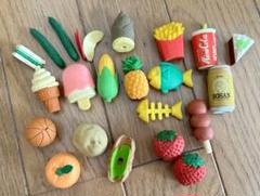 ★ 面白　消しゴム　おもしろ　食品　けしごむ　食べ物　ミニチュア　たべもの