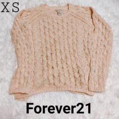 Forever21 綿 セーター ピンク レディース XS