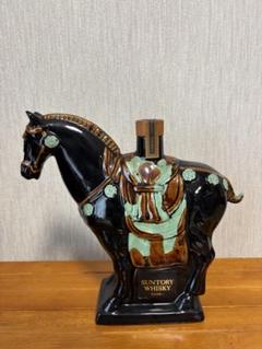 未開封、サントリーウイスキー　馬 サントリーウィスキーローヤル干支ボトル リザーブ干支ボトル 馬