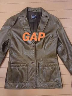 【80s】oldgap風 レザージャケット イタリア製 フェード◎ ドリズラー 80s】oldgap風 レザージャケット イタリア製 フェード◎ ドリズラー