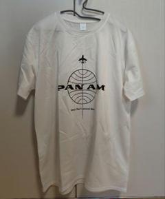 レア】快晴堂謹製 Mサイズ 長袖ロゴTシャツ Pan Am航空 ロンT