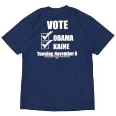 レア 00sヴィンテージ・Tシャツ Obama アメリカ 元大統領