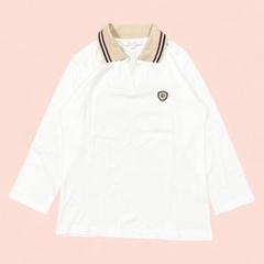 Y2K バーバリー Burberry ホワイト ショートパンツ 白 BURBERRY バーバリー ロンドン 襟付き 半袖 シャツ 150A