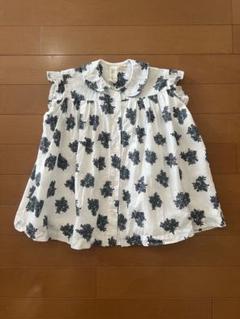 新品little cotton clothes ◆ブラウス&サロペット　3-4y ⌇ ⁡ 🍃🌼🫐 ⁡ little cotton clothes × ny vind ⁡ 10周年という