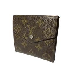 LOUIS VUITTON Wホック財布 モノグラム ポルトモネビエ