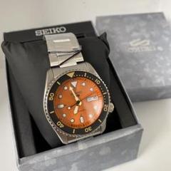 SEIKO SRPK35K1　4R36-14B0 自動巻き腕時計 オレンジ