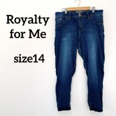 Royalty for Me【14】デニムジーンズ ロールアップ