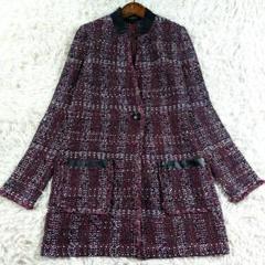 ST.JOHN（セントジョン）　ツイード　ノーカラー　ジャケット　美品 2025年最新】ST.JOHN レディース ノーカラージャケットの人気