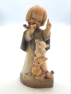 ANRI アンリ Spring Arrivals 6インチ フェランディス 木彫 ANRI アンリ人形 木彫り Spring Arrivals 春の訪れ 26cm - メルカリ