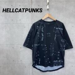 HELLCATPUNKS ヘルキャットパンクス Tシャツ メンズ 黒