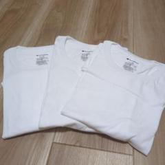 チャンピオン　白無地パックTシャツ　XLサイズ　3枚