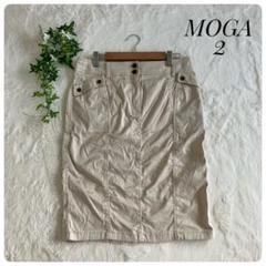 MOGA✨モガ（２）タイトスカート✿膝丈✿ベージュ