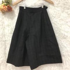 ★Capricorne★ヴィンテージ ガウチョパンツ キュロット チェック 古着