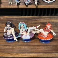 Aqua Float Girls 時崎狂三 中野五月 初音ミク フィギュア