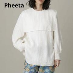 Pheetaフィータ セーラーカラー リネンシャツ - メルカリ