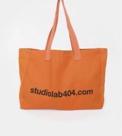 【studiolab404.com】キャンバストートバッグNavy【未使用】 404 Original | Canvas Tote Bag – studiolab404.com