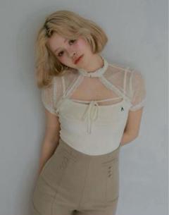 andmary Taylor set tops black アンドマリー Taylor set tops