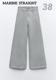 ZARA ZW COLLECTION デニムパンツ 5216/048 ZW COLLECTION DENIM PANTS - Blue | ZARA United States