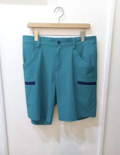【新品タグ付】ジャックバニー　メンズ　ショートパンツ　LL　ターコイズ　ゴルフ