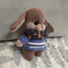 ハンドメイド あみぐるみ ウサギ