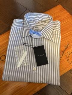 美品Kiton 最高峰ストライプ ドレスシャツ 美品Kiton 最高峰ストライプ ドレスシャツ