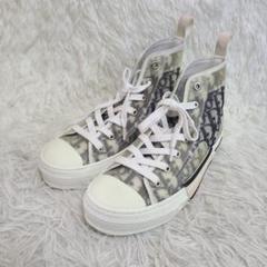 極美品　Dior　トロッター　ハイカットスニーカー　サイズ36 23cm 靴 極美品 Dior トロッター ハイカットスニーカー サイズ36 23cm 靴