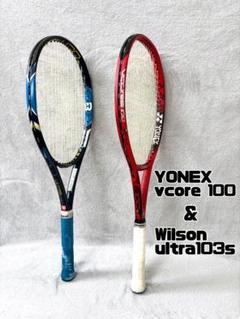 ウィルソン wilson Ultra 103S YONEXヨネックス vcore ウィルソン wilson Ultra 103S YONEXヨネックス vcore