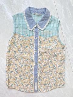 ピンクハウス　花柄　シャツ 120