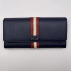 ほぼ未使用品　BALLY バリー　長財布　レザー　ロゴグラム　グレー系　即完売 ほぼ未使用品BALLY バリー長財布レザーロゴグラムグレー系即完売