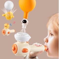 子供 おもちゃ 知育玩具 誕生日プレゼント 呼吸トレーニング グリーン