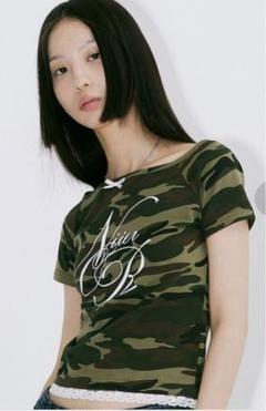 【韓国NIIER NOR ニアノア】CROSS ROSE RAGLAN TEE NIIER NOR CROSS ROSE RAGLAN TEE