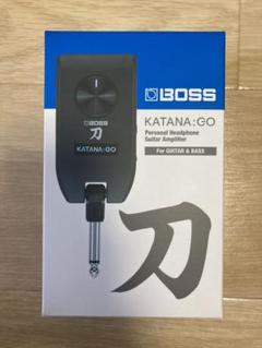 新品未開封 BOSS KATANA GO ヘッドホンアンプ 刀GO カタナゴー Amazon.co.jp: BOSS ボス KATANA:GO ヘッドフォン・ギター