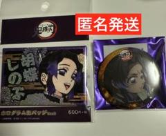 鬼滅の刃 無限城　ufotable cafe 缶バッジ　ホログラム　しのぶ