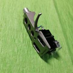 カートリッジ　シュア　M44G　テクニクスシルバーシェル SHURE M44G カートリッジ＋針 Technics ヘッドシェル セット