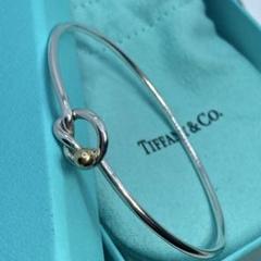 【極美品】Tiffany テイファニー ラブノットブレスレット 925/750 極美品】Tiffany テイファニー ラブノットブレスレット 925/750