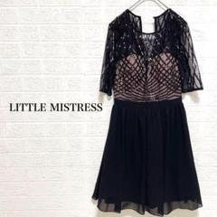 新品未使用⭐︎Little Mistress ラップ風プリントドレス S Little Mistress|パーティードレス・結婚式ワンピースの通販