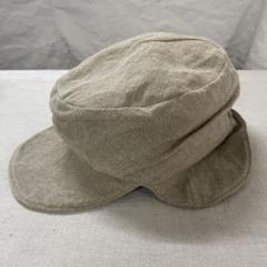 cauda コーダ volume beret ベレー帽 フランス軍コットンリネン cauda volume beret コーダ ボリューム ベレー 帽子