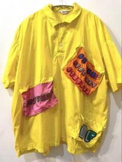 K-factory ケイファクトリー　パッチワークシャツ　80年代　池田ノブオ 1980s K-FACTORY BY NOBUO IKEDA JFK DESIGN SHIRTS | BOW