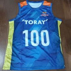 東レアローズ　選手支給Tシャツ 選手支給】東レアローズ Tシャツ 2XL