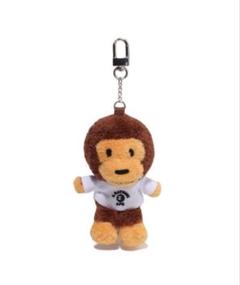 BABY MILO PLUSH DOLL KEYCHAIN ベイビーマイロ BAPE Baby Milo Plush Doll Keychain Ivory - FW24 - US