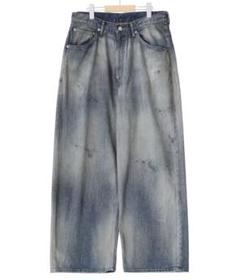 超美品25ssANCELLM AGING WIDE 5P DENIM PANTS ANCELLM AGING WIDE DENIM 5P PANTS – unexpected store