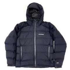 美品❗️パーマフロストライトダウンパーカー　ネイビー　Mサイズ k_1101640_grph.jpg