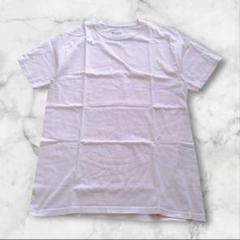 チャンピオン 白 半袖 ロゴ刺繍 Mサイズ