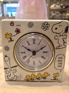 PEANUTS スヌーピー 置時計かわいいスヌーピー