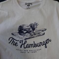 SHIPS colors プリント　Tシャツ 　size M