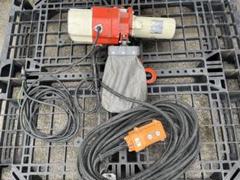 キトー KITO 100V 電動チェーンブロック 240kg 2速 揚程15mのサムネイル