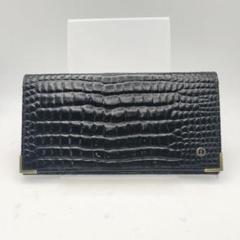 ダンヒル　長財布　財布　ウォレット　お札入れ　ブラック